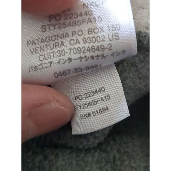 Patagonia Synchilla Snap T Full Zip Fleece Jacket Women's Size Large Color Block - Picture 13 of 13